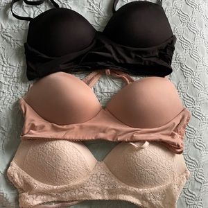3 Victoria’s Secret Bras size M